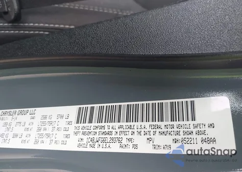 2014 Jeep Wrangler Unlimited Rubicon z USA, uszkodzony, nr VIN 1C4BJWFG6EL293762